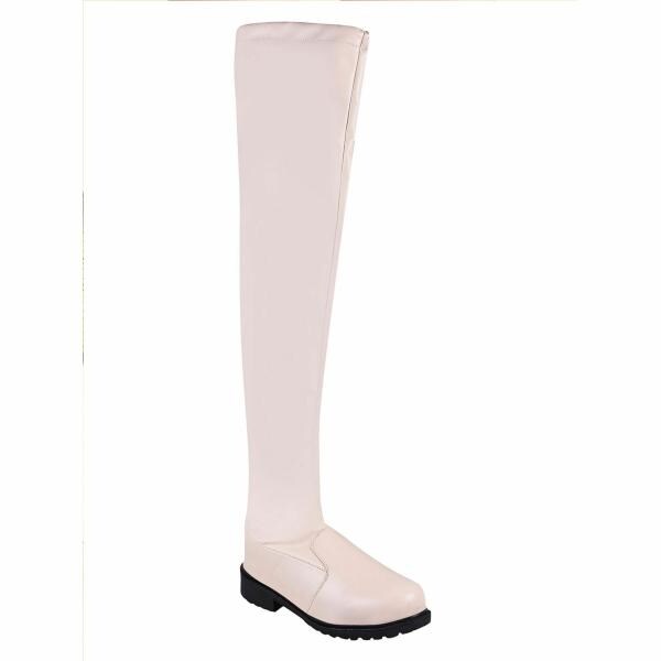 Shoetopia Women Cream Boots JioMart