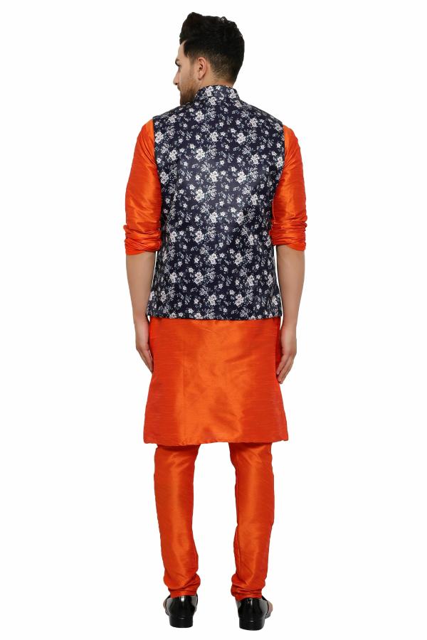 VOLRIX Men Kurta, Ethnic Jacket and Pyjama Set JioMart