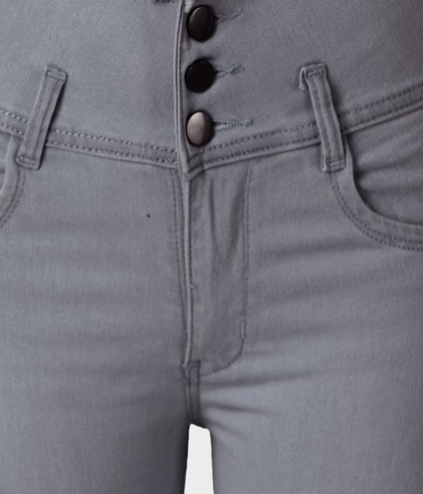 SUJUKA BE YOUR Women Flared High Rise Grey Jeans JioMart