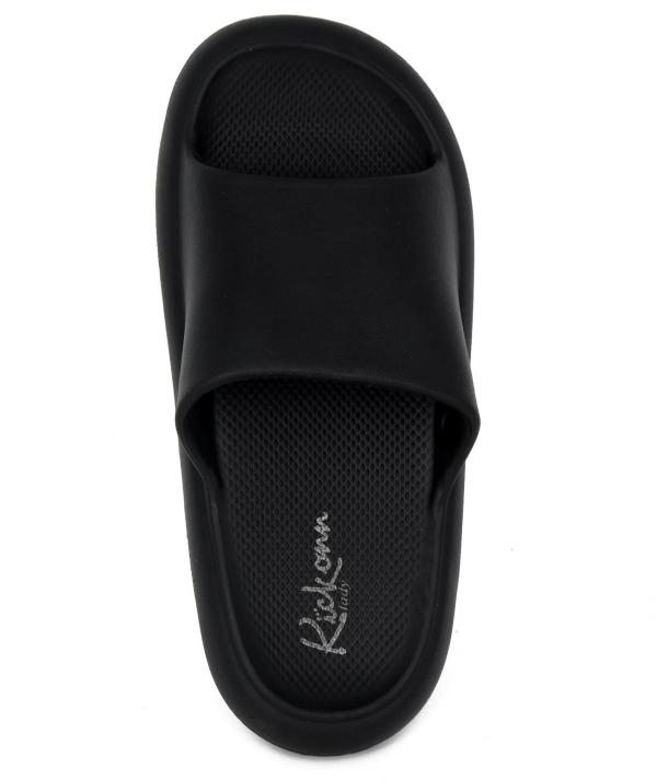 Kickonn Slides (Black)size 8 - JioMart