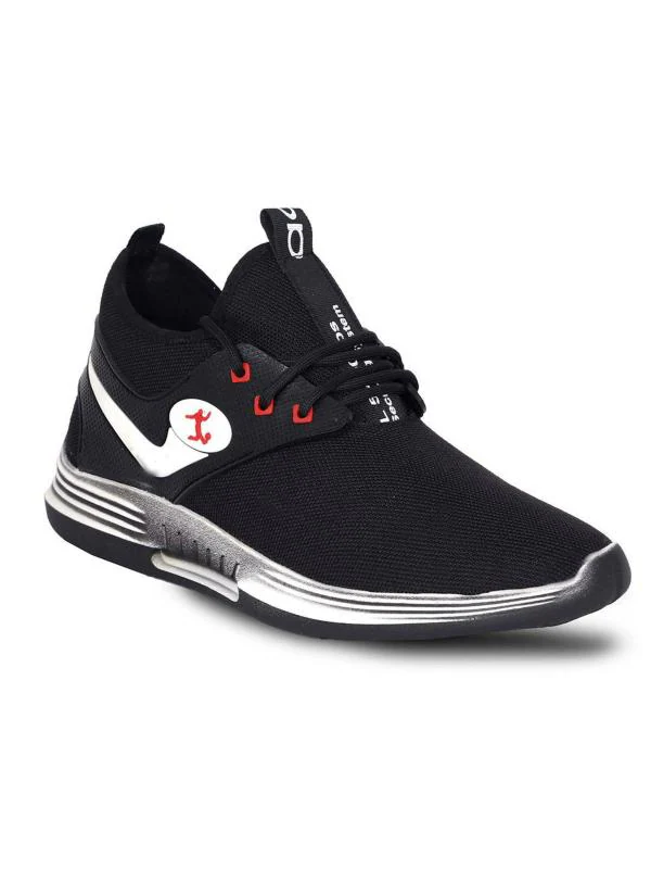 Aadi Men's Black Mesh Outdoor Casual Shoes JioMart