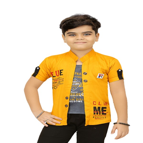 FOREVER YOUNG BOYS JACKET WITH ATTACHED TSHIRT JioMart