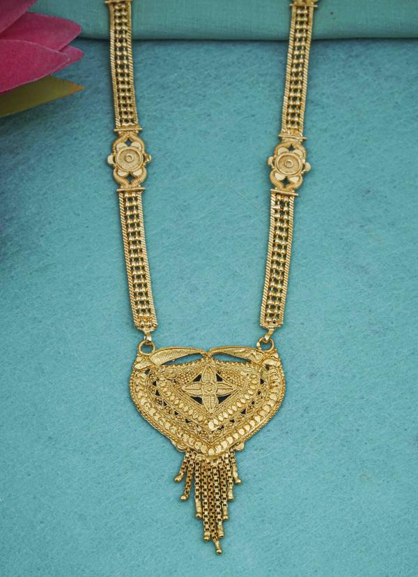 Ramdev Art fashion jewellery Stylish alloy Mangalsutra for Women Copper