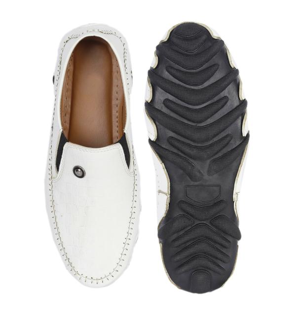 Krors Smart Casual Loafers for Men (White) JioMart