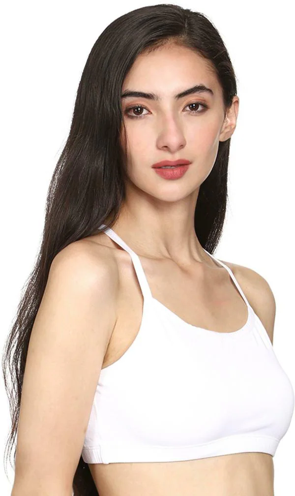 Dhanvi Convertible Teen Bra Women Cami Bra Non Padded Bra (White) JioMart
