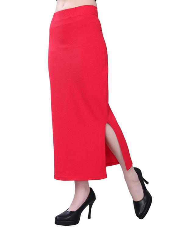 MYDOUX Women's Lycra Full Elastic Saree Shapewear Petticoat Available