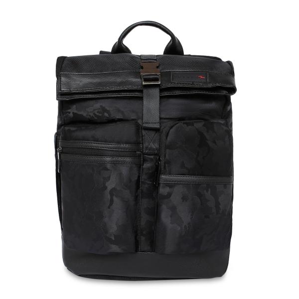 Spykar Black Camouflage Nylon Backpacks JioMart