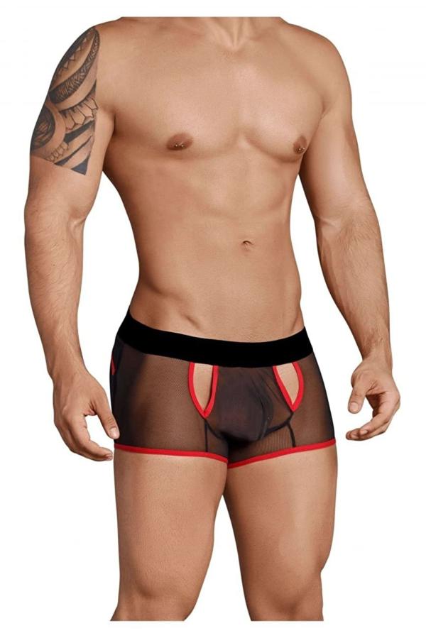 MERSODA Black Polyester and Spandex Thong Bikinis Underwear XL JioMart