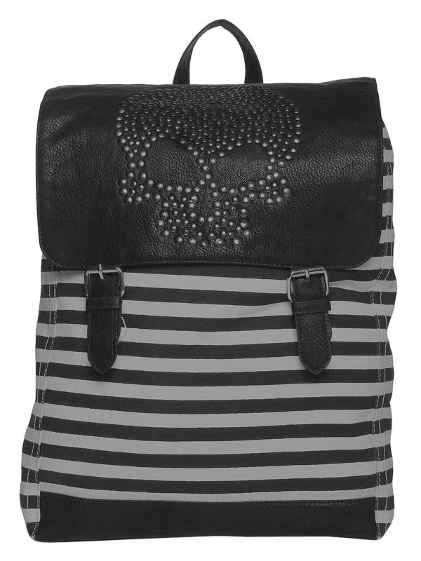 Urbanity Unisex Black, White Leather Messenger Backpack l Bags for Boys