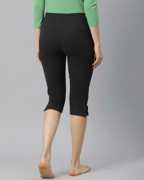 NOTYET BY US Women Grey Solid Capris (34) JioMart