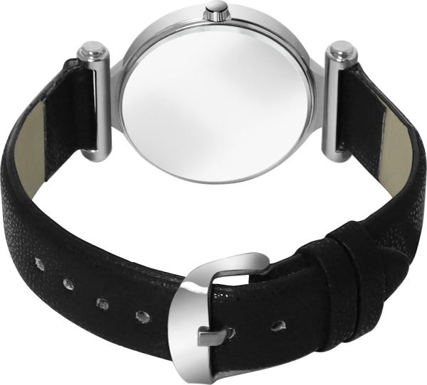 TRUE COLORS Analog White Dial Black Strap Wrist Watch for Girls JioMart