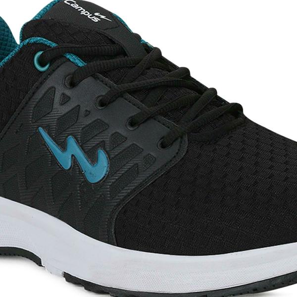 Campus RODEO2 Black Men's Running Shoes JioMart