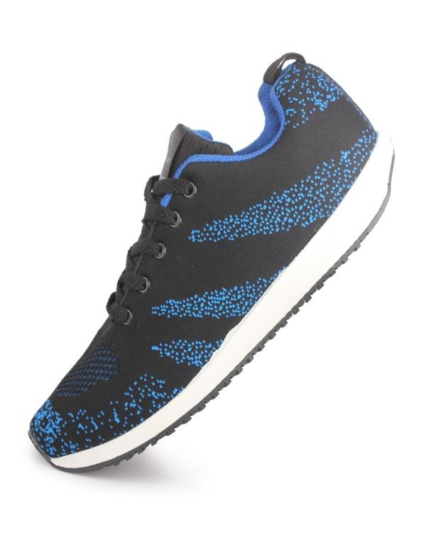 Goldstar Mens Indian ActivePlus Black Blue Sports Shoes JioMart