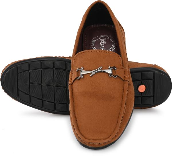 INDIANTRENDS Loafers For Men (Tan) JioMart
