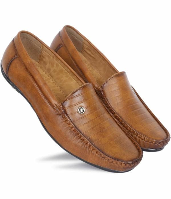 Punch Tan Loafers for Men - JioMart