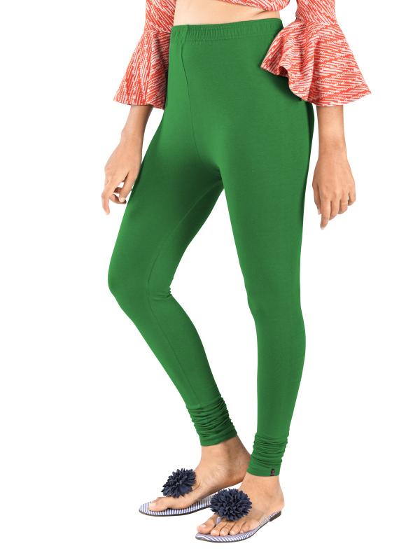 Stretchable Churidar Leggings with Elasticated Waistband For Women