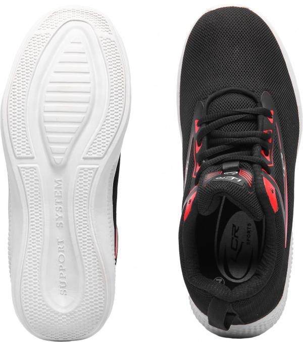 Lancer Men Running Shoes (Black and Red) JioMart