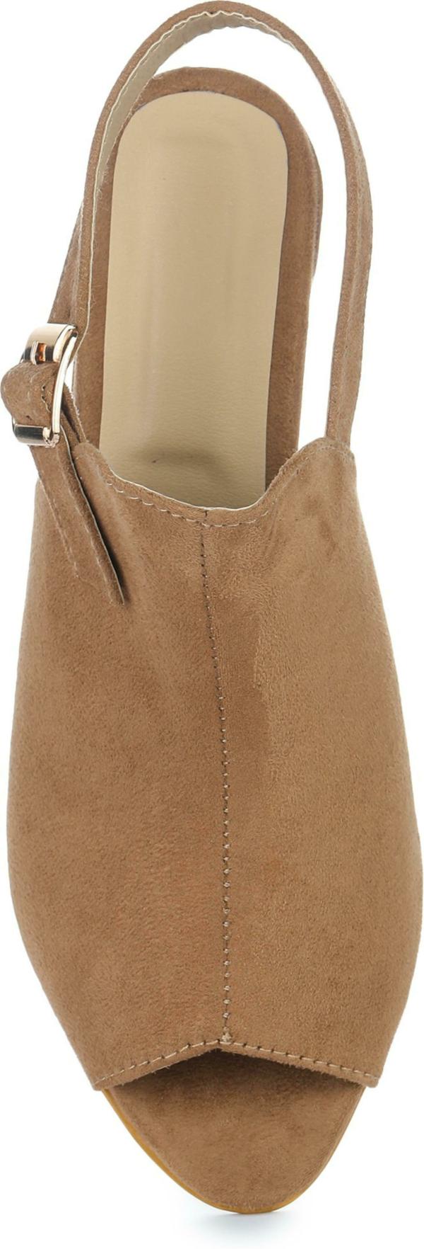 Chitkara Trendy TAN Heels For Women JioMart