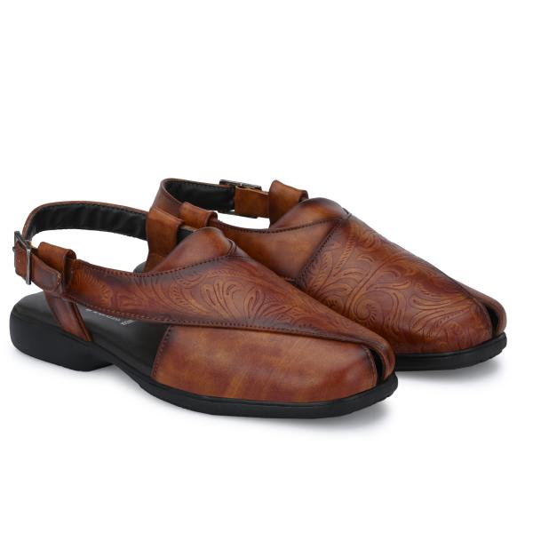 Vellinto Men's Tan Sandals JioMart