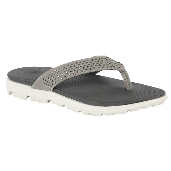 Neoz Grey Flip Flops for Women JioMart