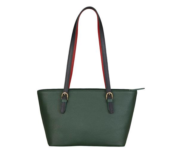 Adamis Yolanda Green Shoulder Work Bag JioMart