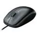 Logitech M100 Wired Optical Mouse with 1000 DPI Sensor, Black