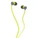 Skullcandy JIB S2DUFZ-385 Wired Earphone with Comfortable Fit, Lime & Gray (Without Mic)