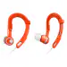 Philips ActionFit SHQ3300OR/00 Wired Sports Earphone with Kevlar Reinforced cable, Orange
