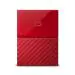 Western Digital 2 TB My Passport External Portable Hard Disk Drive (HDD), USB 3.0, Red, WDBS4B0020BRD-WESN