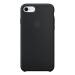 Apple Silicone Mobile Case for iPhone 8/iPhone 7, Black MQGK2ZM/A