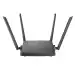 D-Link DIR-825 MU-MIMO 1 to 2 Gbps Gigabit Wireless Router, Dual Band, 1200 Mbps Wi-Fi Speed, 5 Gigabit Port, 4 External Antenna, Router/Access Point/Repeater Mode, Black