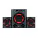 LG LK72B 2.1 Channel Multimedia Speaker, Red, 40 Watts