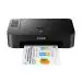 Canon Single-function InkJet Printer, Pixma TS207 (Ink Cartridge)