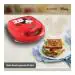 Reconnect Mickey Sandwich Maker with Theme Impression, Non-Stick Plates, Cool Coating for Burn-Free Touch, Heat-up Light Indicator, Lid Lock, Compact Vertical Storage, 2 Years Warranty