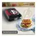 Reconnect Avengers Sandwich Maker with Theme Impression, Non-Stick Plates, Cool Coating for Burn-Free Touch, Heat-up Light Indicator, Lid Lock, Compact Vertical Storage, 2 Years Warranty