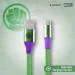 Reconnect Marvel Hulk Type C Cable, Charge & Sync, Premium Flat cable design, 1m long - DCB103 HK