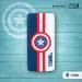 Reconnect Marvel Captain America PowerHub PowerBank10000mAh Wireless Wireless charging upto 10W Fast charge support for input & output Micro USB & Type C dual input BIS approved 1yr warranty DPB501 CA