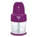 Inalsa Joy 4-in-1 Mini Chopper with High Quality Stainless Steel Chopper Blade, White and Purple