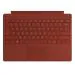 Microsoft M1725 Surface Pro Signature Type Cover Keyboard, Poppy Red