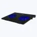 ZEBRONICS Zeb-NC3300 Laptop Cooling Pad with Dual USB Port, Dual 120 mm Fans, Blue LED