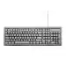 HP 2UN30AA Wired USB Multi-device Keyboard (Black)