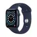 Apple Watch Series 6 GPS - 44 mm Blue Aluminium Case with Deep Navy Sport Band