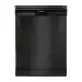 Faber 12 Place Settings Under-Counter Dishwasher with Delay Start and Salt and Rinse Aid Indicators, FFSD 6PR 12S Neo Black Black