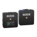 Rode Wireless Go Compact Wireless Microphone System, Transmitter and Receiver, Black