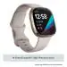 Fitbit Sense Smart Watch with 6+ Day Battery Life, Lunar White/Soft Gold