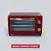 Wonderchef Crimson Edge 9 Litre Oven Toaster Griller (OTG) with With Auto-Shut Off, Multi-Stage Heat Selection (Red)
