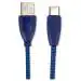 Reconnect RATCB1003 USB-C Braided Cable (Blue)