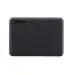 Toshiba 2TB Canvio Advance Portable External Hard Disk Drive (HDD) with Auto-Back and Security Software, Black