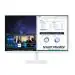 Samsung LS27AM501NWXXL 27 inch (68.6 cm) 1920 X 1080 Resolution, Built-in speaker, White Monitor