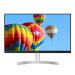 LG 27MK600M-W 68.58 cm (27 inch) with IPS Panel Technology, 1920 x 1080 Resolution, Borderless, Silver Monitor